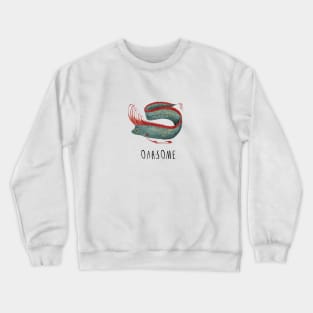 Oarsome - black Crewneck Sweatshirt